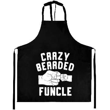 Discover Crazy Bearded Funcle Aprons