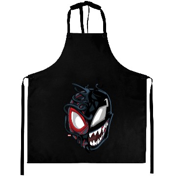 Discover Dual Spider-Man Miles Morales & Venom Head Aprons
