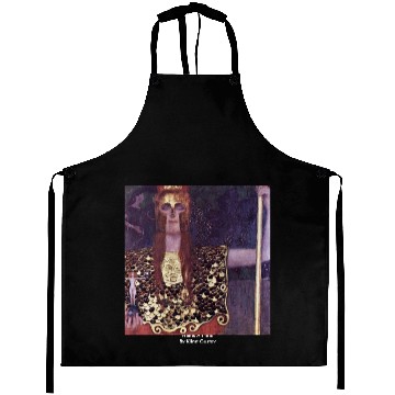 Discover Pallas Athena By Klimt Gustav Aprons