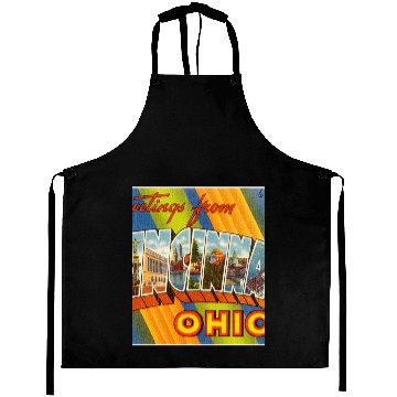 Discover Greetings From Cincinnati Ohio Aprons