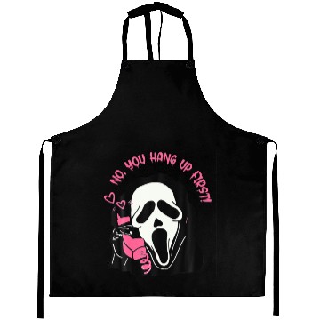 Discover Scream Ghost Calling Funny No You Hang Up Hallowee Aprons