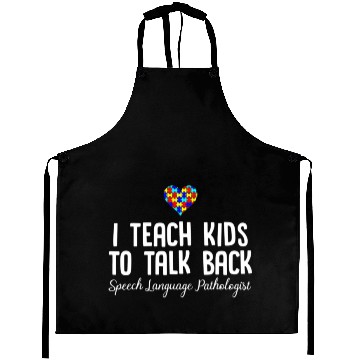 Discover Speech Pathology Therapy Talk Autism Awareness Mon Aprons