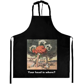 Discover Head in the Sand Anti-Republican Aprons