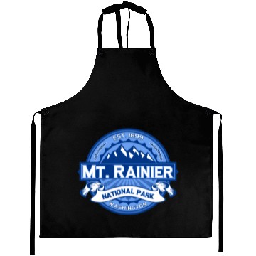Discover Mt. Rainier Cobalt Aprons