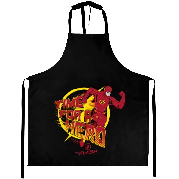 Discover The Flash | "Time For A Hero" Graphic Aprons