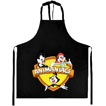Discover Animaniacs | Warner Brothers & Sister WB Shield Aprons