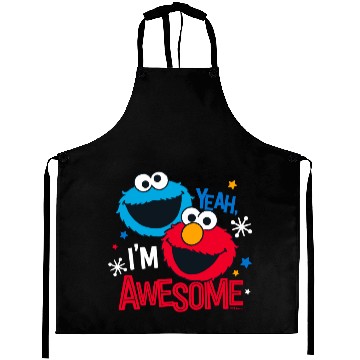 Discover Cookie Monster & Elmo | Yeah, I'm Awesome Aprons