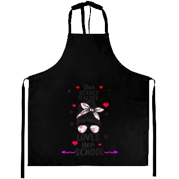 Discover This Science Teacher Loves Her School Valentine's Aprons