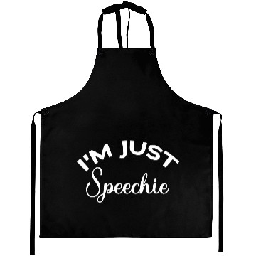Discover i am just speechie slp speech pathology Aprons