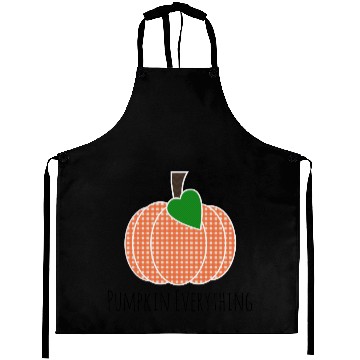Discover Pumpkin Everything Orange Gingham Pumpkin Aprons