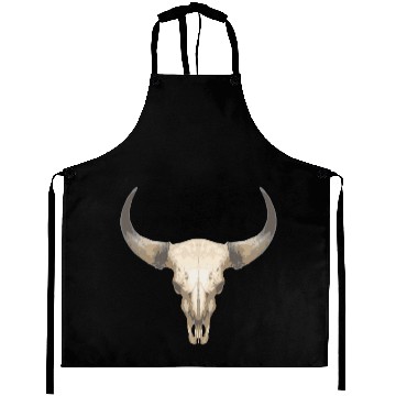 Discover Old Cow Skull Aprons