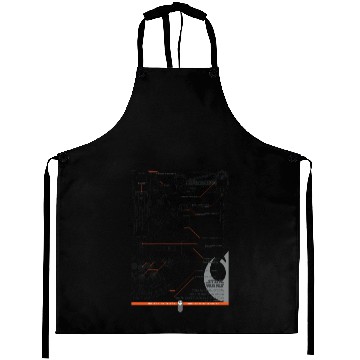 Discover Millennium Falcon Schematic Aprons