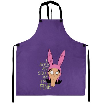 Discover Louise Belcher Bob's Burgers Aprons