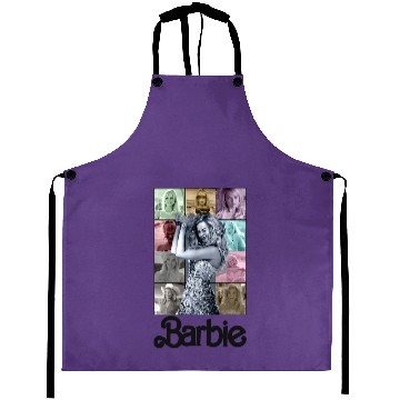 Discover Vintage Barbie Eras Tour Aprons, Barbie Movie 2023 Aprons,Barbie Doll Eras Tour Aprons