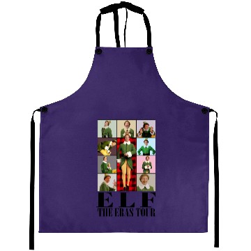 Discover Buddy Elf Eras Tour Aprons, Elf Christmas Aprons, Elf Movie