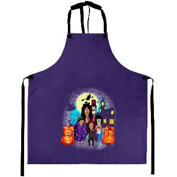 Discover Bobs Burgers Pumpkin Halloween Aprons