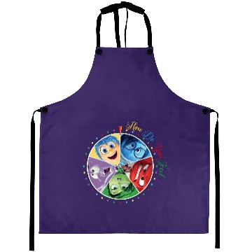 Discover Disney Inside Out Aprons, Inside Out Aprons, Disney Pixar Inside Out Aprons