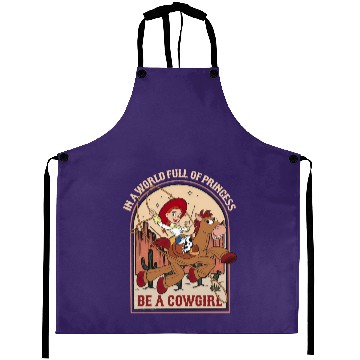 Discover Jessie Bullseye In A World Full Of Princess Be A Cowgirl Disney Aprons