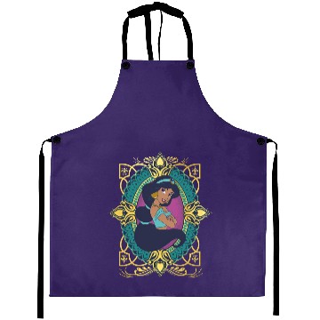 Discover Vintage Princess Jasmine Aprons, Retro Disney Princess Aprons