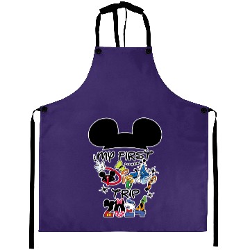 Discover Disney Trip Aprons, Mickey Aprons, Mickey Ears, Disney Mickey Aprons