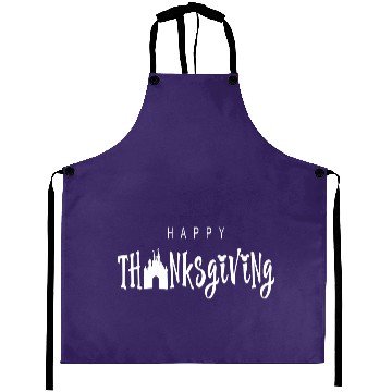 Discover Happy Thanksgiving Disney Aprons