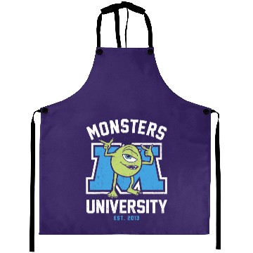 Discover Monsters Inc Wazowski Aprons, Disney Monsters Aprons