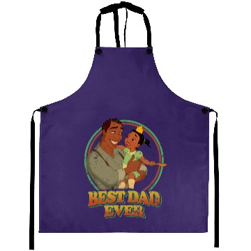 Discover Retro James And Tiana Best Dad Ever Disney Aprons