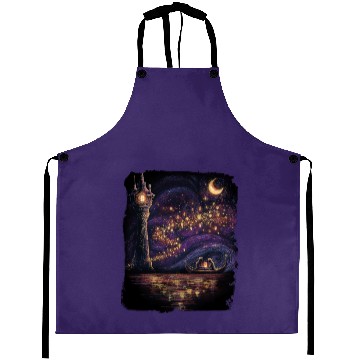 Discover Vintage Tangled Rapunzel  Aprons, Disney Rapunzel Floral Aprons