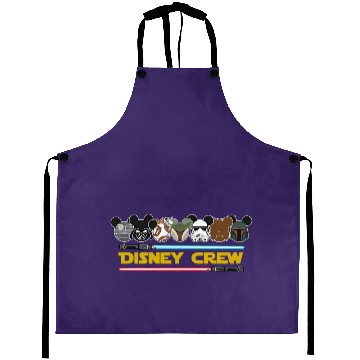 Discover Disney Crew Darth Vader Stormtrooper Disney Disneyland Aprons