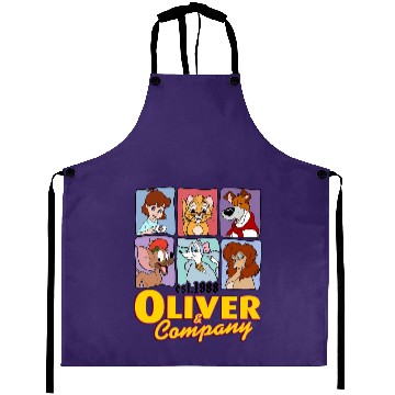 Discover Disney Oliver & Company Characters Aprons