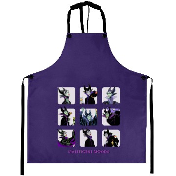Discover Disney Maleficent Moods Funny Horror Aprons