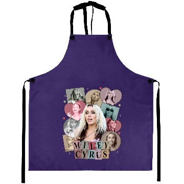 Discover Miley Cyrus Eras Tour Aprons, Vintage Miley Cyrus Aprons