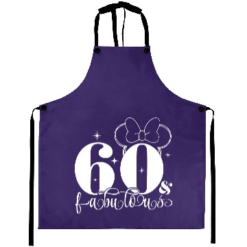 Discover 60th Birthday Aprons, Disney Birthday Aprons, Custom Birthday Aprons
