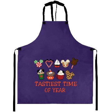 Discover Christmas Disney Snacks Aprons
