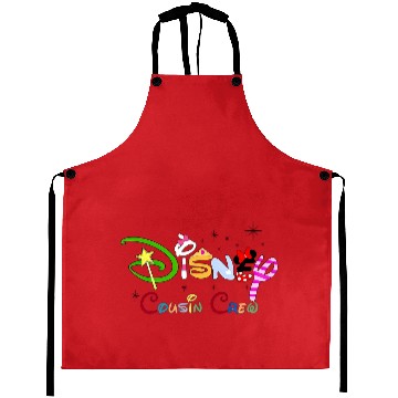 Discover Disney Cousin Crew Aprons, Disney Cousin Aprons