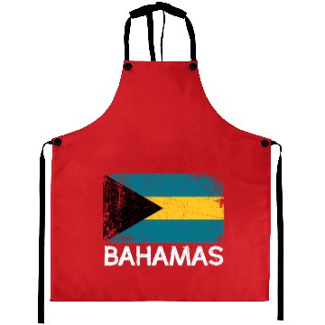 Discover Bahamian Flag Made In Bahamas Aprons