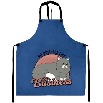 Discover bobs burgers no business like mr business Aprons