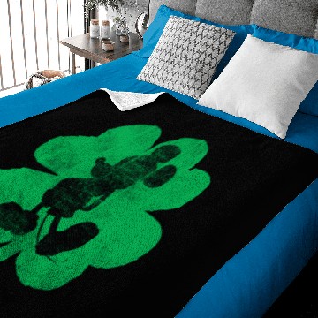 Discover Disney Mickey Mouse Shamrock St. Patrick's Baby Blankets