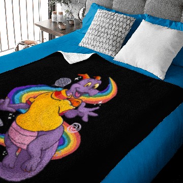 Discover Disney Figment Baby Blankets