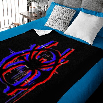 Discover 3D Spiderverse Logo Baby Blankets
