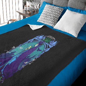 Discover Disney Maleficent The Sorceress Deep Purple Grap Baby Blankets