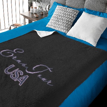 Discover Eras Tour USA Baby Blankets