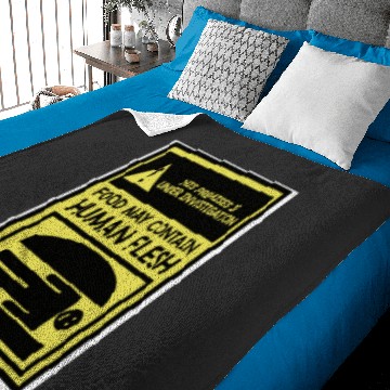 Discover Human flesh poster  bobs burgers Baby Blankets