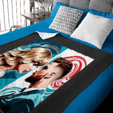 Discover taylorr Swift and Travis Kelce art Baby Blankets