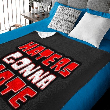 Discover Haters gonna hate typography Taylorr Swift Graphics Baby Blankets