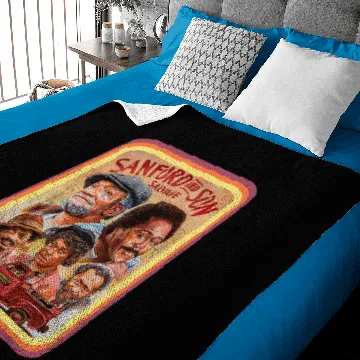 Discover Sanford and Son Art Baby Blankets
