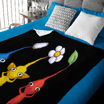 Discover Three wise pikmin - Gamer - Baby Blankets
