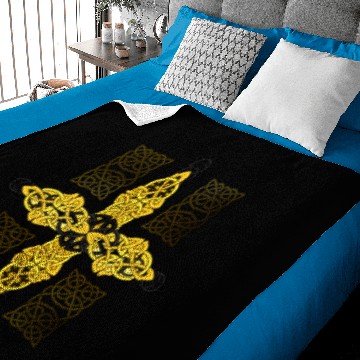 Discover Celtic cross Baby Blankets