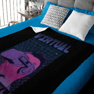 Discover Virtual Lifestyle Gaming Design Baby Blankets