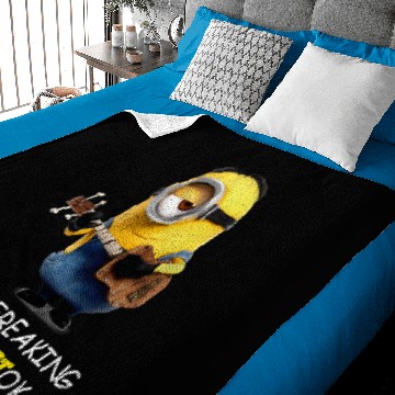 Discover I Just Freaking Love Stuart Minion Baby Blankets
